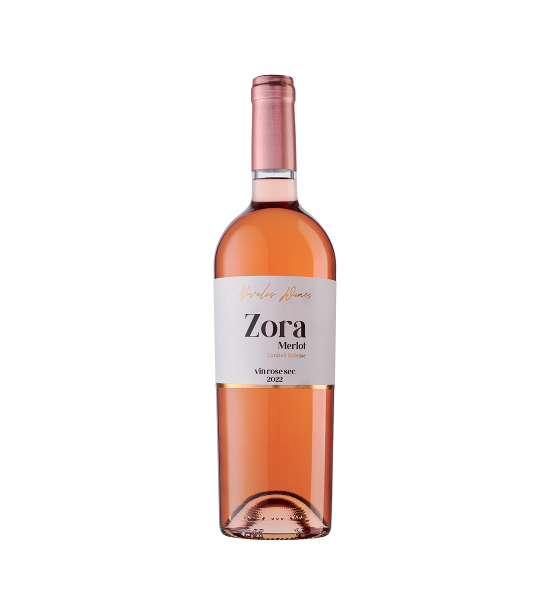 Novalis Wines ZORA Merlot - Vin Rose Sec - Romania - 0.75L
